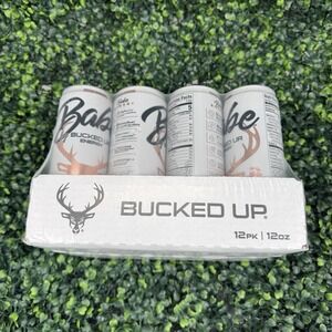 Babe Bucked Up Energy Drink Cherry Blossom 12 pack‎ 12 oz Cans For Women